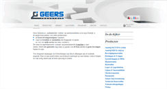 Desktop Screenshot of geers-industrie.be